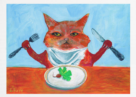 Vegan Cat | Canvas