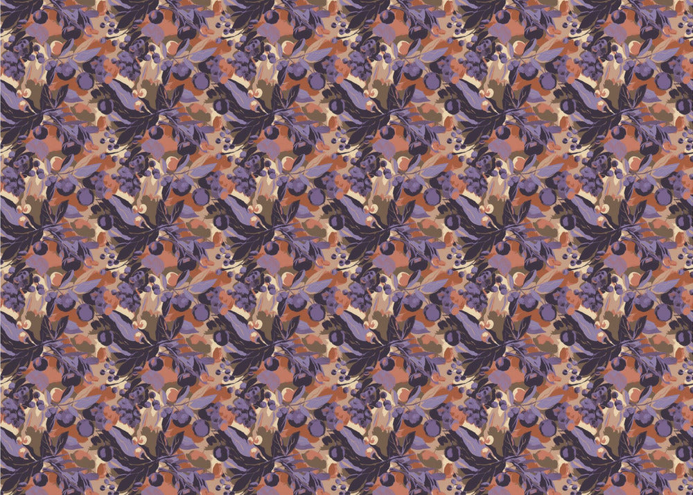 Purple Garden Rhythm | Canvas