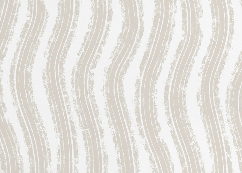 Textured Beige Lines With Rhythmic Pattern | Wallpaper