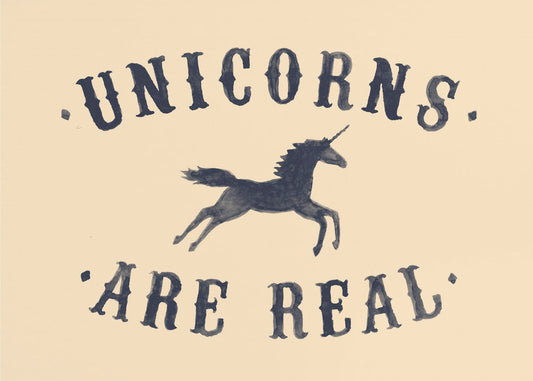 Unicorns Are Real Ii | Canvas