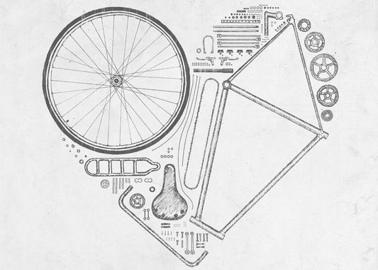 Love Bike Nº1 | Canvas