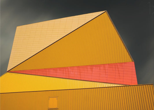 The yellow roof | Canvas