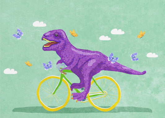 Dino Racer | Leinwand