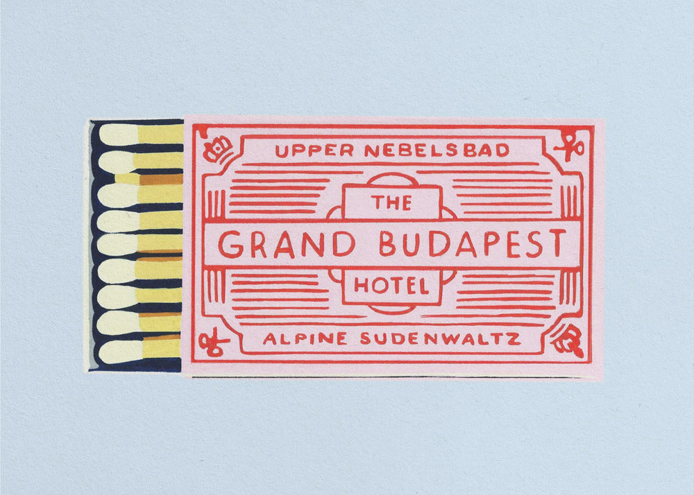 Das Grand Budapest Hotel Poster | Leinwand