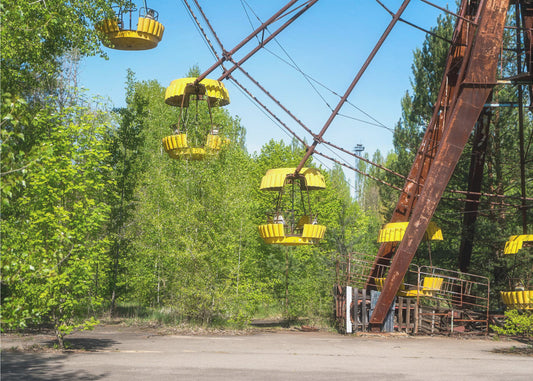 Riesenrad Tschernobyl | Leinwand