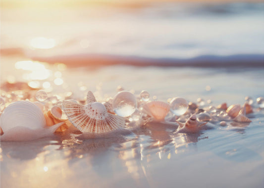 Seashell Serenity | Wallpaper