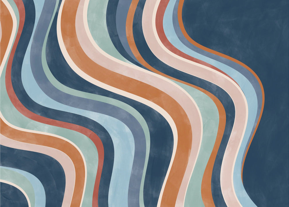 Flowing Stripes | Wallpaper
