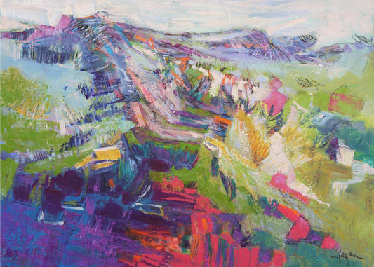 Bunter Horizont | Leinwand