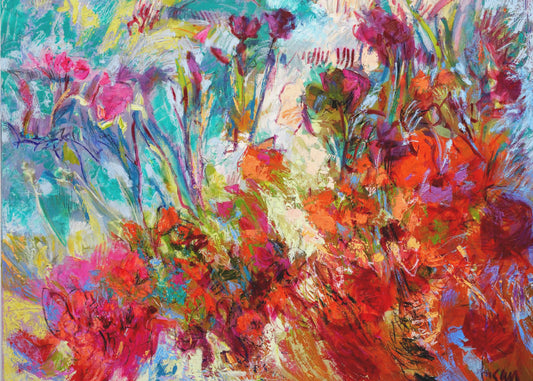 Botanische Ausstrahlung | Leinwand