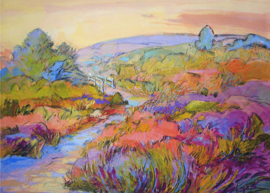 Vibrant Meadow Path | Poster