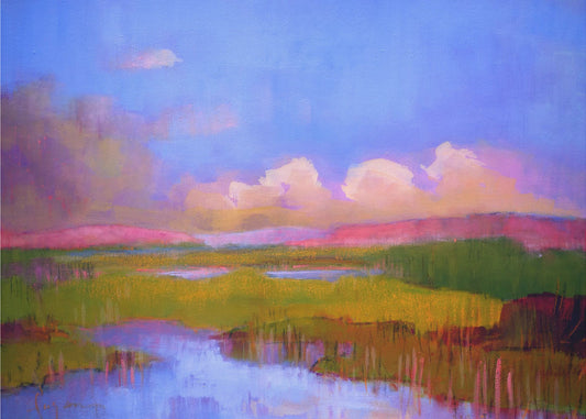 Impressionistische Landschaft | Poster