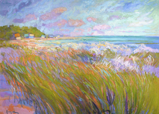 Gelassenheit am Meer | Leinwand