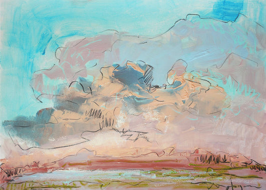 Ätherische Horizonte | Leinwand