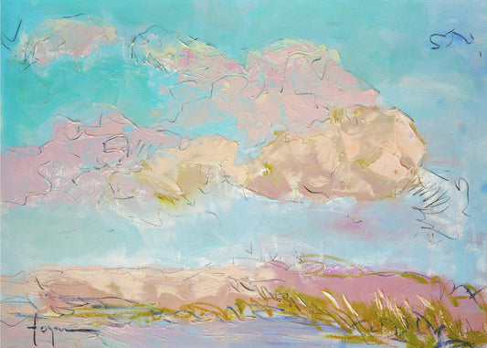 Pastel Sky Drift | Poster