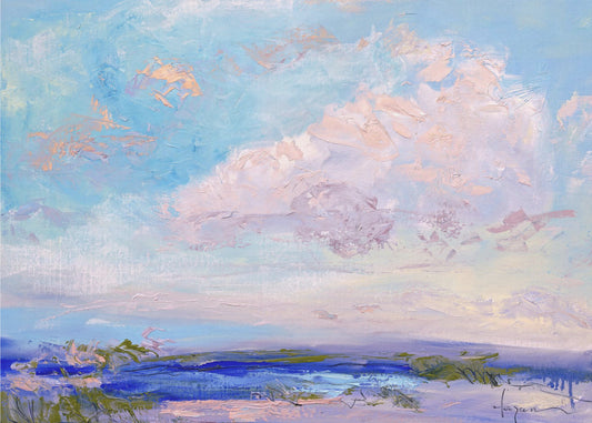 Dreamy Sky Over Sea | Poster