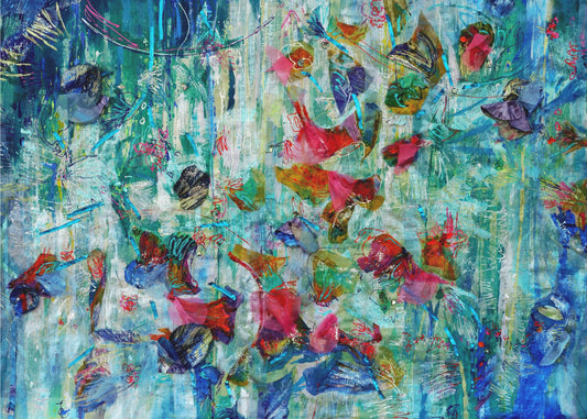 Blooming Shimmer: Funkeln im Licht | Poster