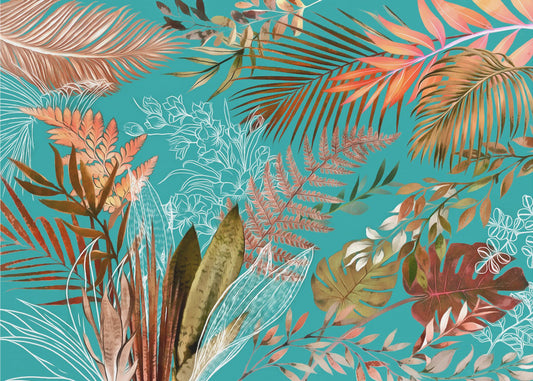 Tropical Foliage 08 | Canvas
