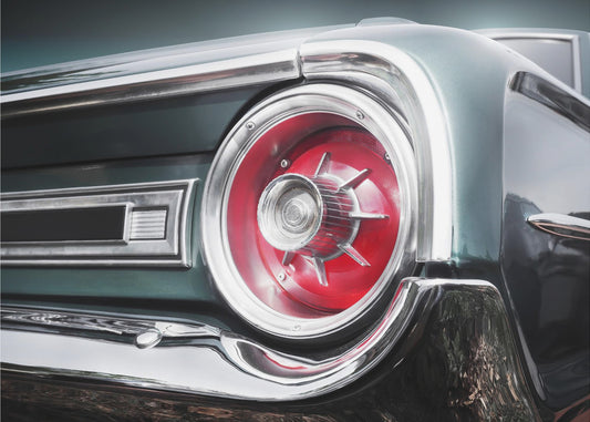 American classic car Galaxie 500 1964 Rear | Wallpaper