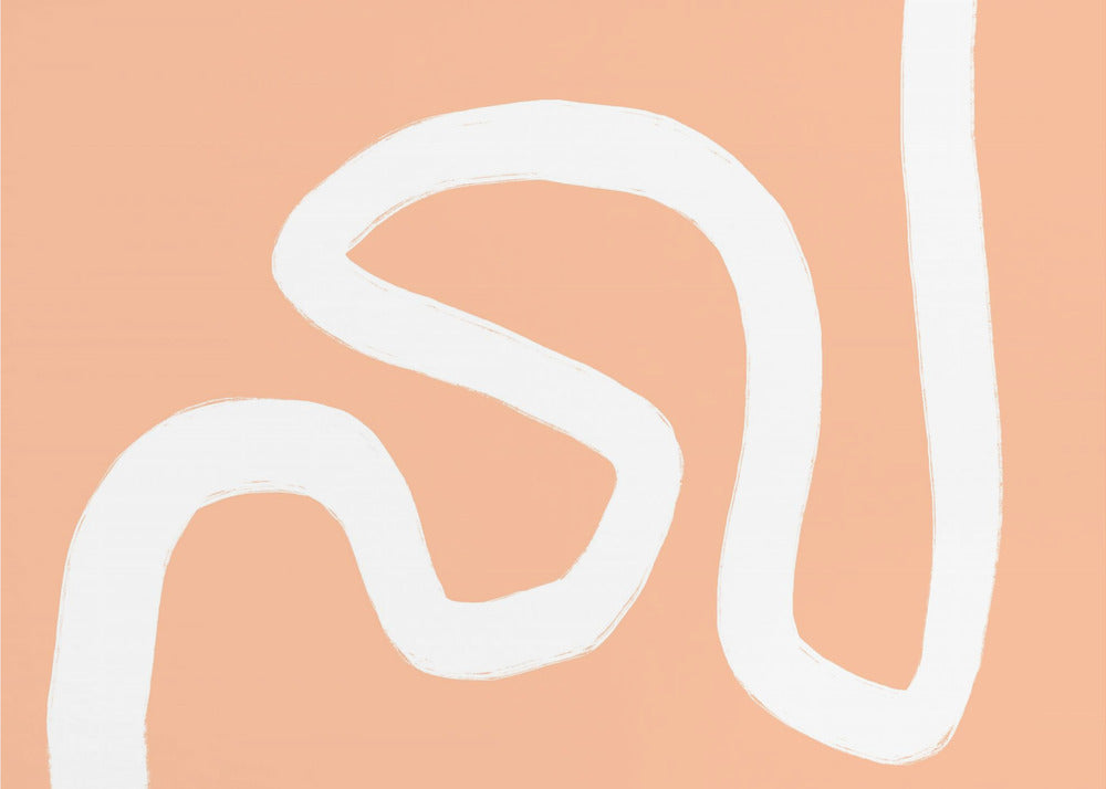 Bunte Minimalform | Poster