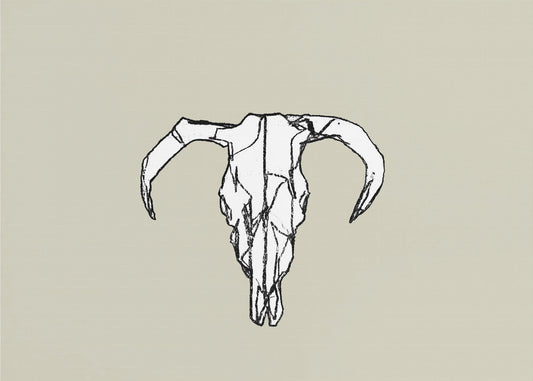 Animal Skull No2 | Canvas