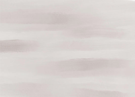 Weiche horizontale Pinselstriche in Beige und Grau | Poster