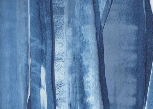 Blue Lines And Shades | Poster