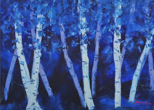 Birch Trees | Poster