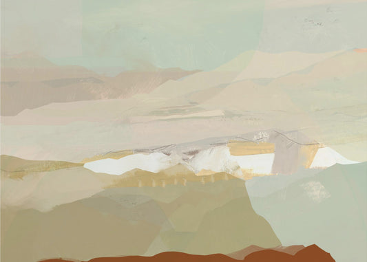Colourblock Landscape 3 | Poster