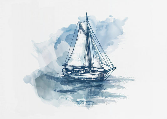 Segelboot | Leinwand