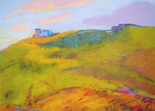 Vibrant Hillside Dream | Poster