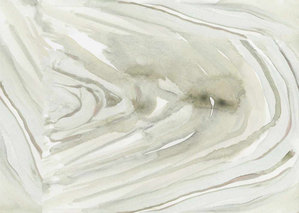 Neutral Sliced Agate 1 | Canvas