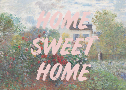Homesweethome Ratio2x3 | Leinwand
