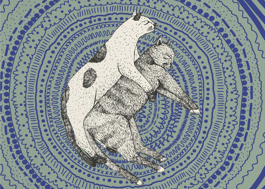 Two Cats | Canvas