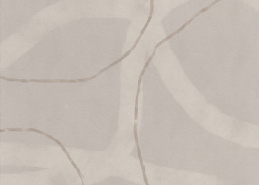 Neutrales abstraktes Aquarell. Minimalistisch in Pastellfarben Nr. 1 | Poster