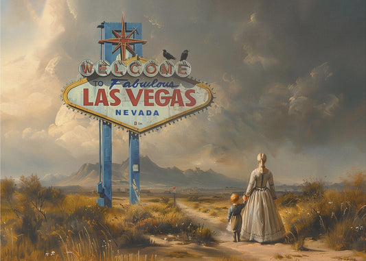 Lost in Vegas | Leinwand
