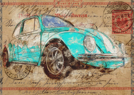 Art Volkswagen | Leinwand