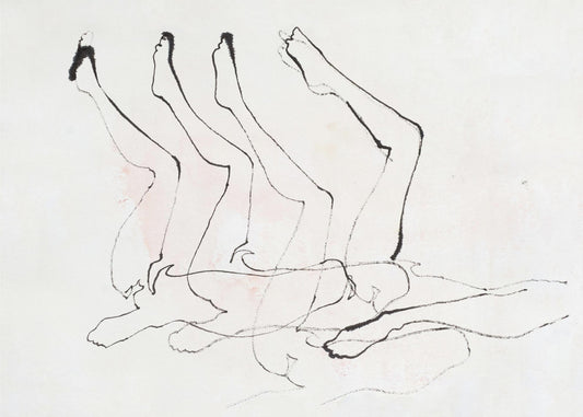 Beinstudie (ohne Titel) | Leinwand