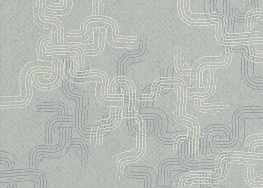 beruhigende Essentials Spuren Betonblau | Poster