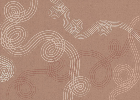 calming essentials loops Mocha Mousse | Poster