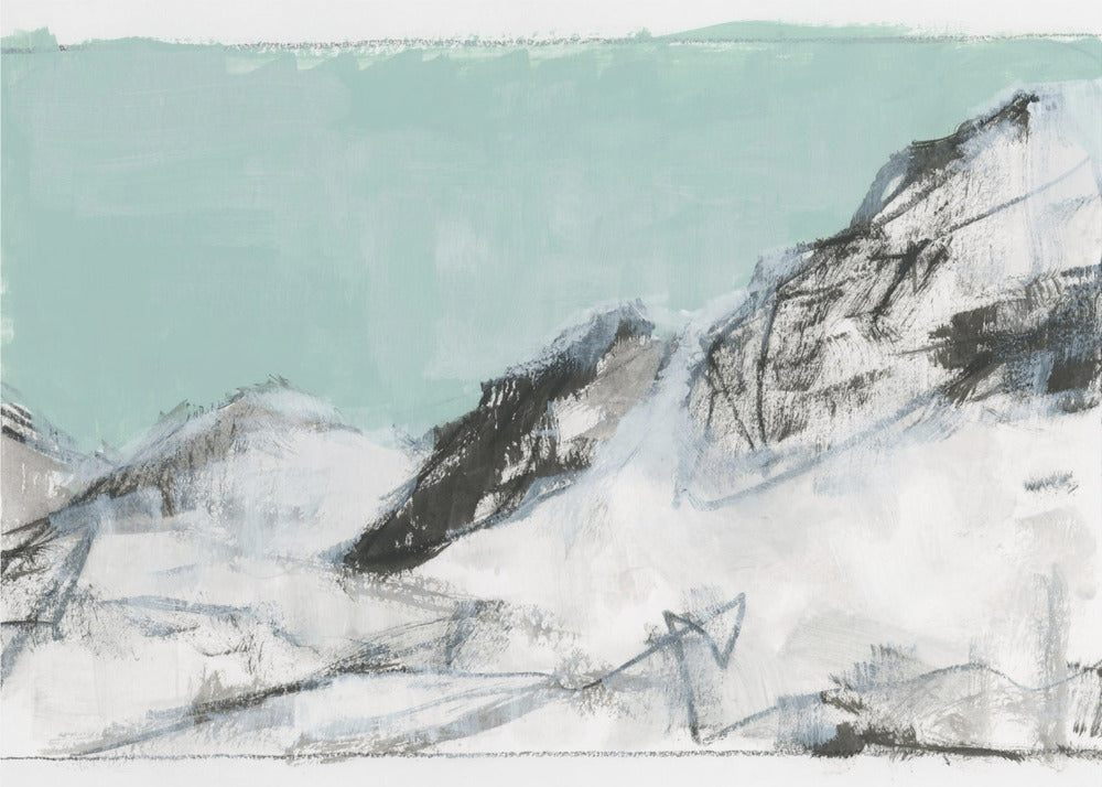 White Mountains Print No1 | Poster