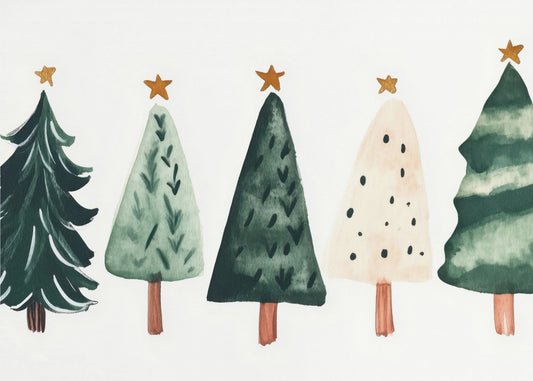 Whimsical Pines | Canvas