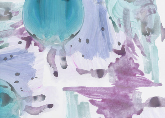 Aquarell Organische Formen 2 | Poster