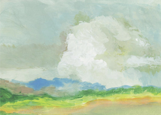 Große Wolkenlandschaft | Poster