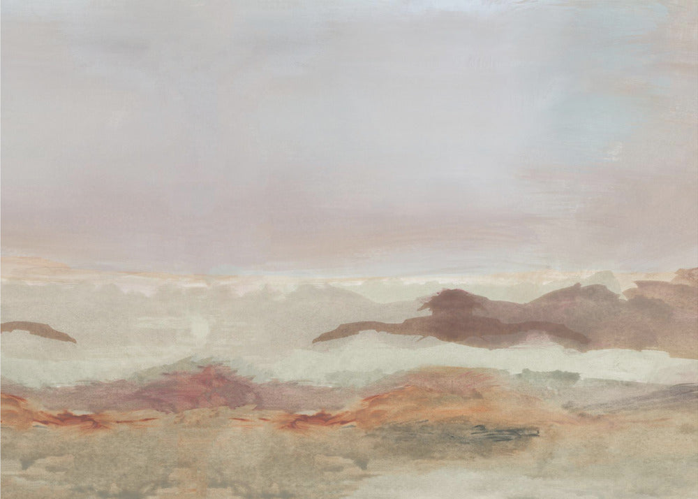 Erdtöne Landschaft 2 | Leinwand
