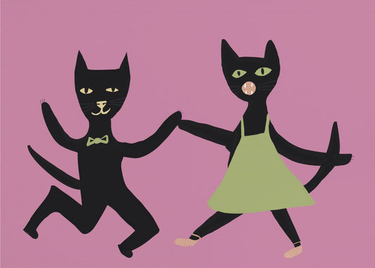 Dancing cats | Poster