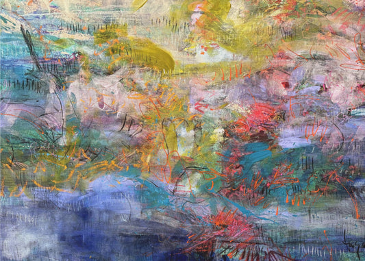 Expressionistische Inschrift | Leinwand
