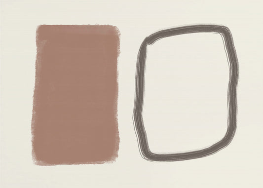 Shapes in Contrast | Canvas