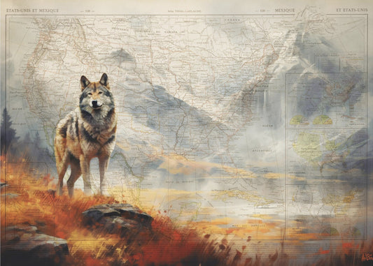 Wolf Valley | Leinwand
