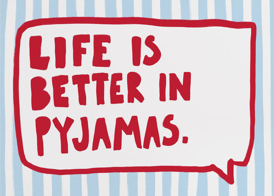 Cozy Pyjama Wisdom | Canvas