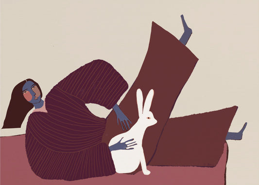 Rabbit lover | Canvas